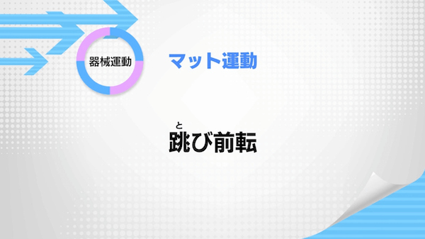 マット運動