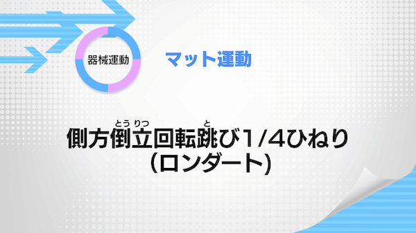 マット運動
