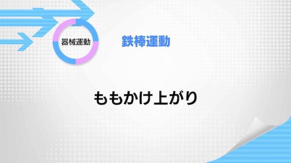 鉄棒運動