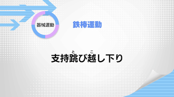 鉄棒運動
