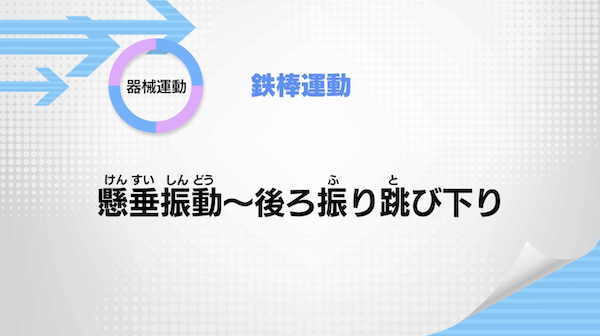鉄棒運動