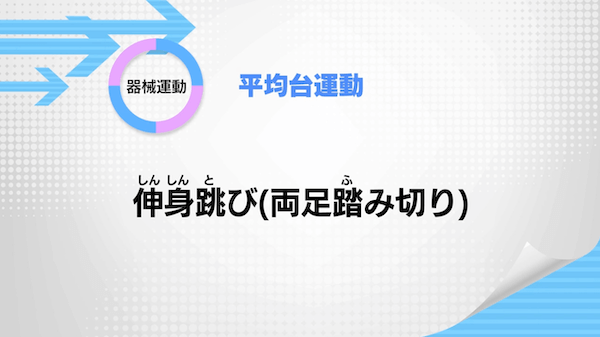 平均台運動