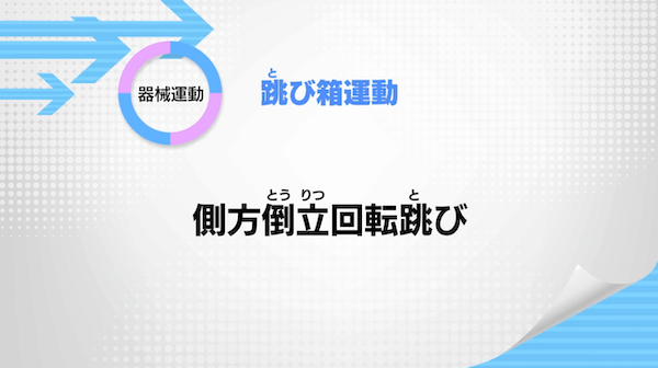 跳び箱運動