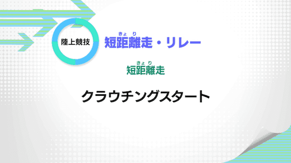短距離走・リレー