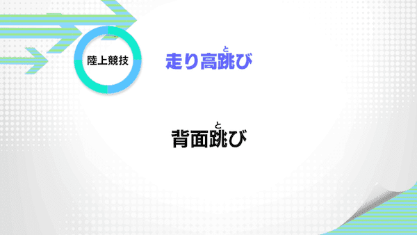 走り高跳び
